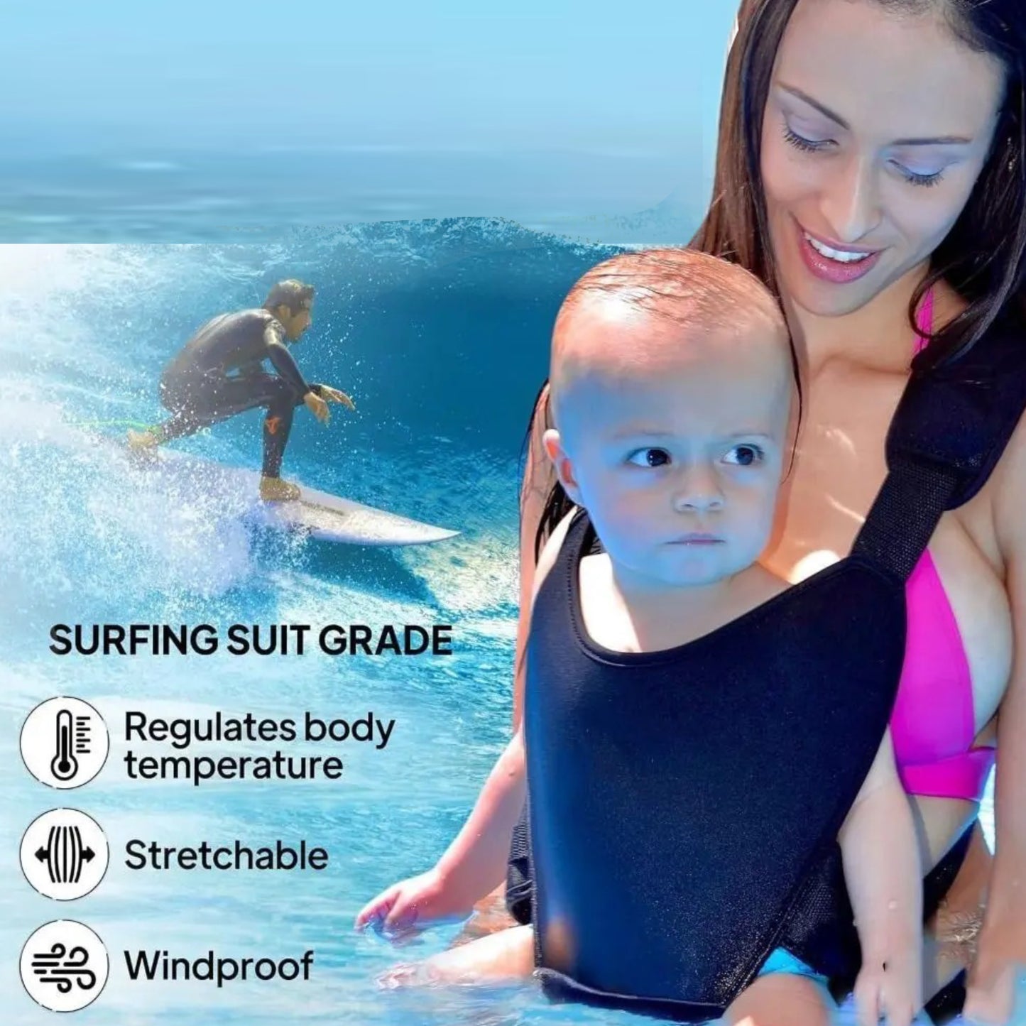 LYLARA™ AcquaHip Baby Carrier