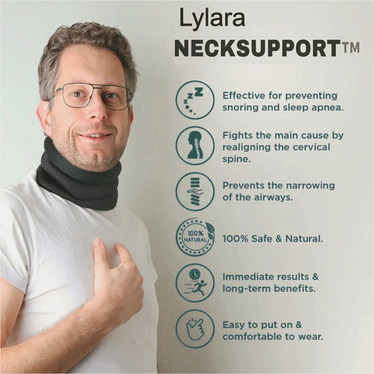 Neck Support™ Never Snore Again