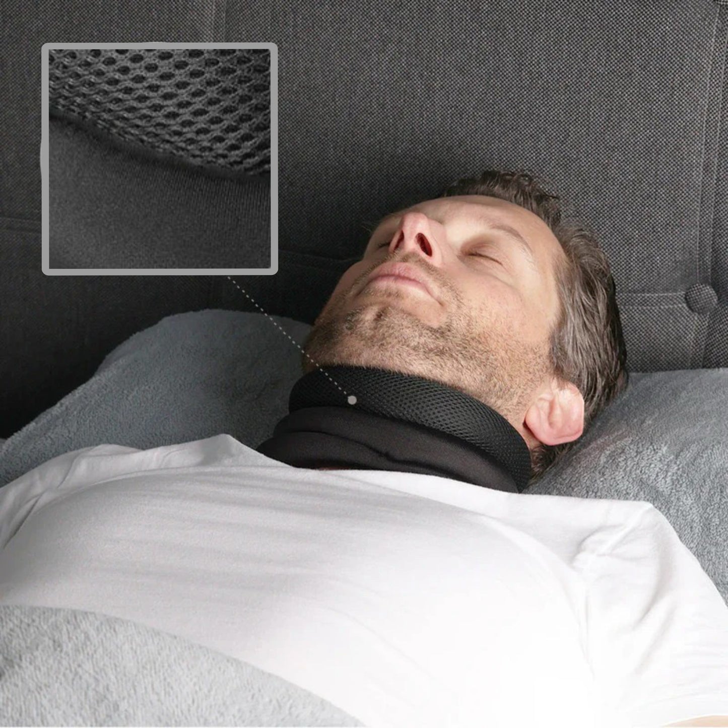 Neck Support™ Never Snore Again